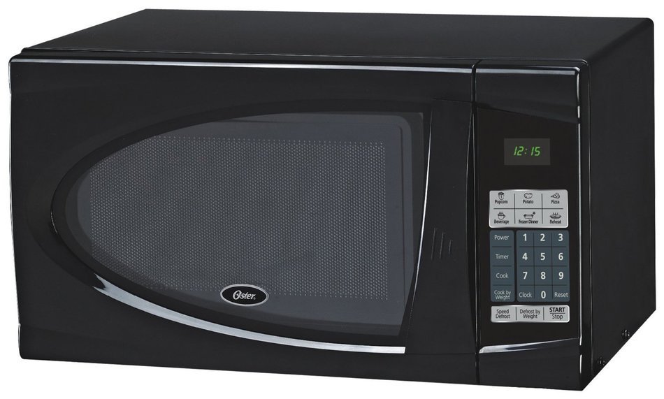0.9 cu ft Microwave - 900 watts (black)