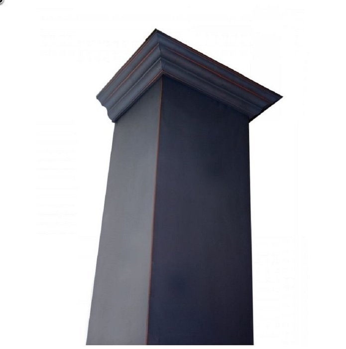 Z Line 8KBB-42 760 CFM Wall Mount Range Hood with Black Finish, 42" N2