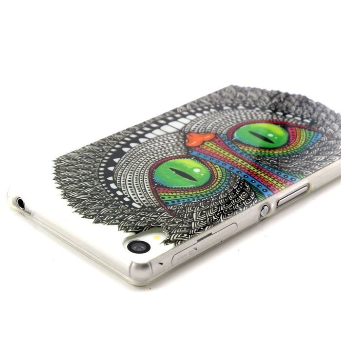 Xperia Z3 Case, Firefish [Shock Absorbent] [Slim Fit] [Anti Slip] Design Clear TPU Gel Silicone Soft Protective... N112