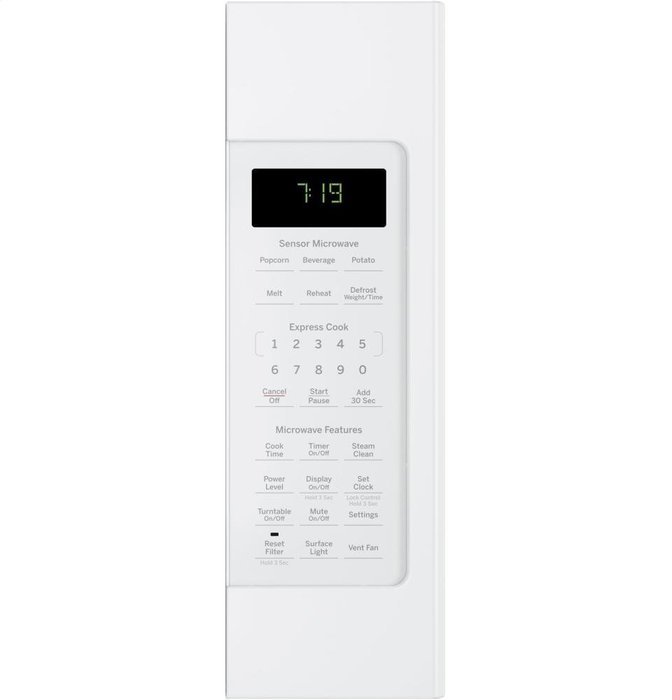 Ge Series 1.9 Cu. Ft. Over-the-range Sensor Microwave Oven With ... N8