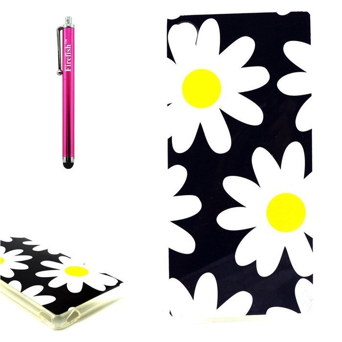 Xperia Z3 Case, Firefish [Shock Absorbent] [Slim Fit] [Anti Slip] Design Clear TPU Gel Silicone Soft Protective... N125