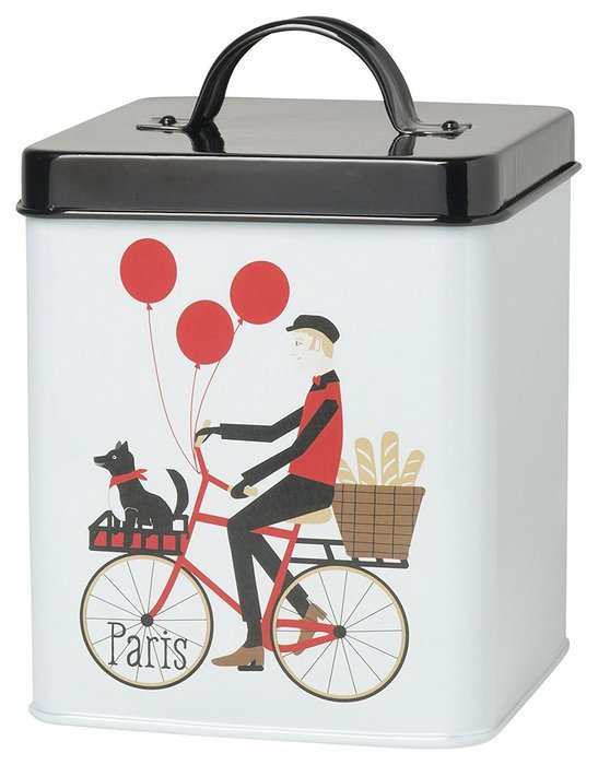 Now Designs L19014 Storage Tins, Food Trucks, Green, Set of 2 N2