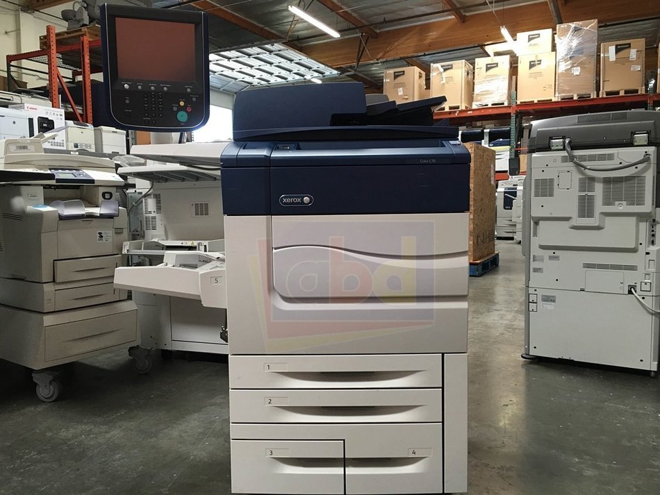 Refurbished Xerox Color C70 Tabloid-size Multifunction Production Printer - 70 PPM, Copy, Print, Scan, Integrated... N3