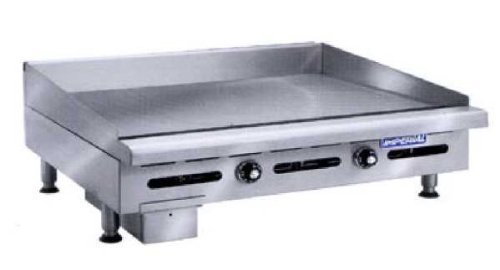 Imperial - ITG-48-OB-2 - 48 inches Thermostatically Controlled Gas Griddle with 2 Open Burners