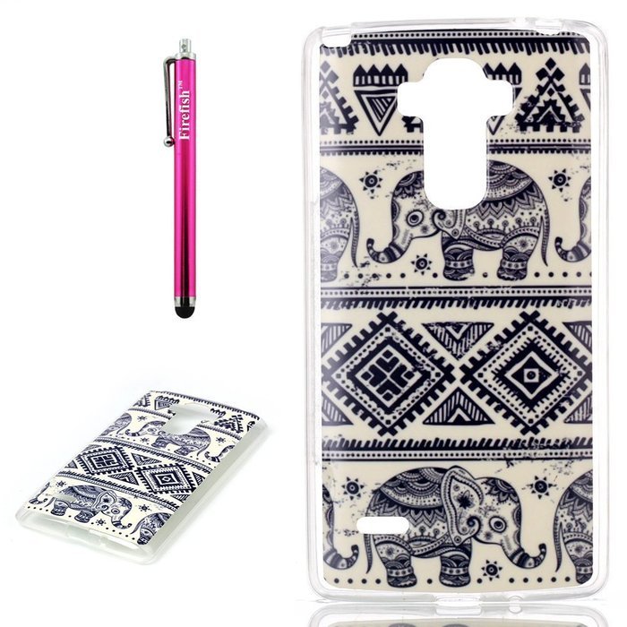 Xperia Z3 Case, Firefish [Shock Absorbent] [Slim Fit] [Anti Slip] Design Clear TPU Gel Silicone Soft Protective... N143
