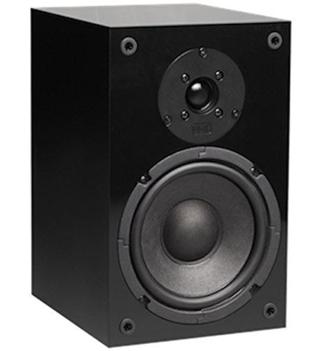 NHT SuperOne 2.1 Bookshelf Speaker (Single, Black) N3