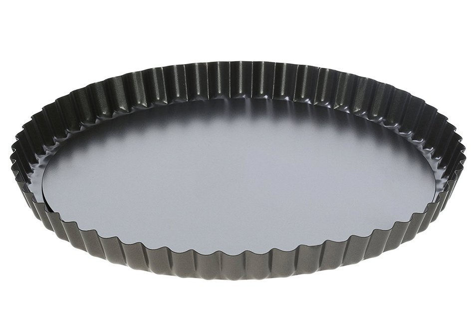 28cm Non Stick Fluted Flan Tin With Loose Base N2