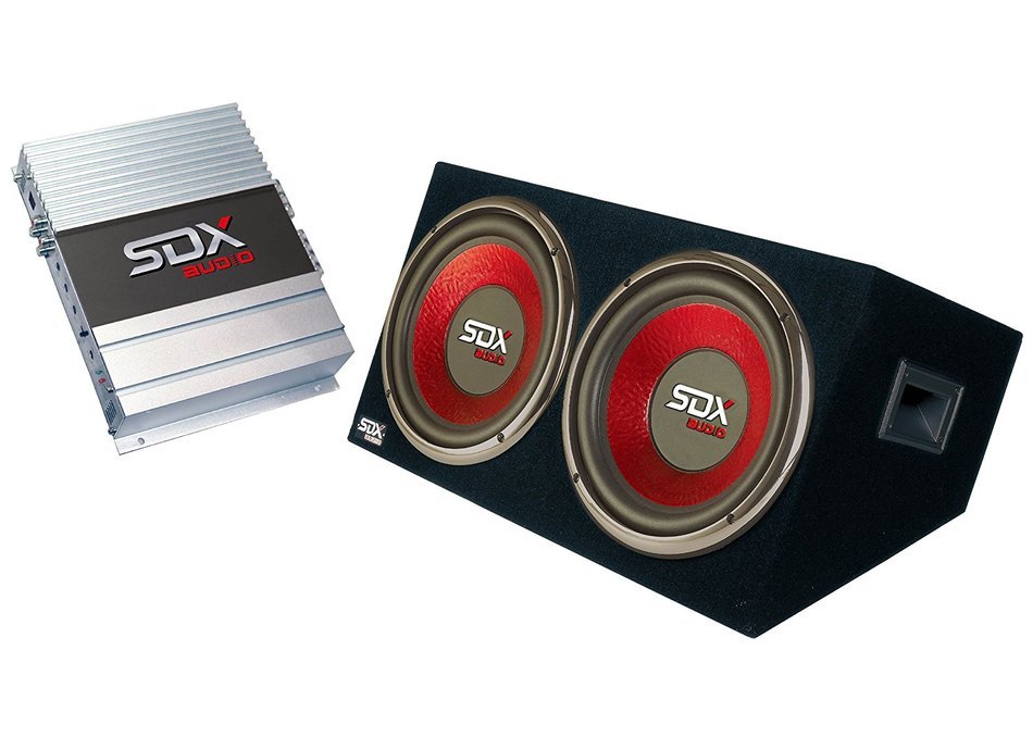 SDX 12" 1000w Subwoofer System, Amplifier, Wiring Kit N5