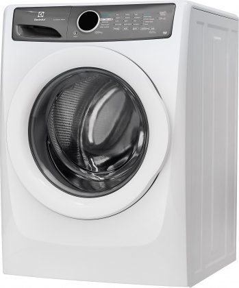 Electrolux White Front-Load Laundry Pair with EFLW417SIW 27" Washer and EFMG417SIW 27" Gas Dryer N2