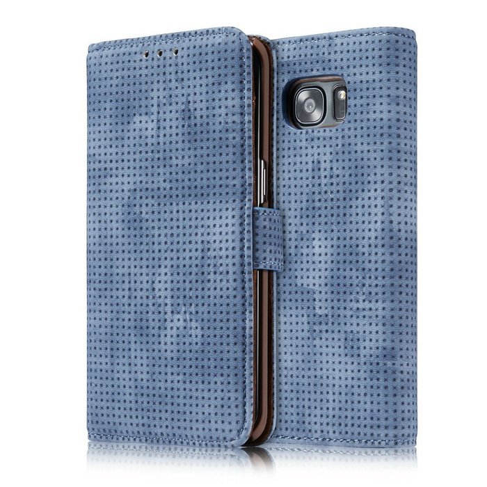 TYoung Classic [Breathable] Artificial Leather Magnetic Wallet Pouch [ with ID/Credit Card Slots ] Holster Anti-Scratches...