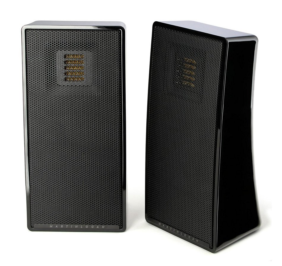 MartinLogan Motion 2 Bookshelf Speaker - Gloss Black, Pair (Certified Refurbished) N6