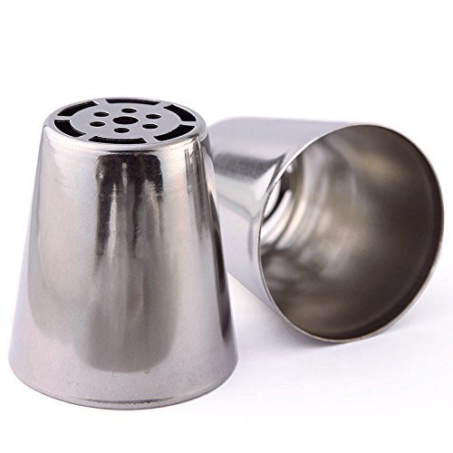 Pastry Tips Set 5Pcs/Lot Russian Tulip Icing Piping Nozzles Kitchen Cake Decoration Decor Tips Tool #83838 N2