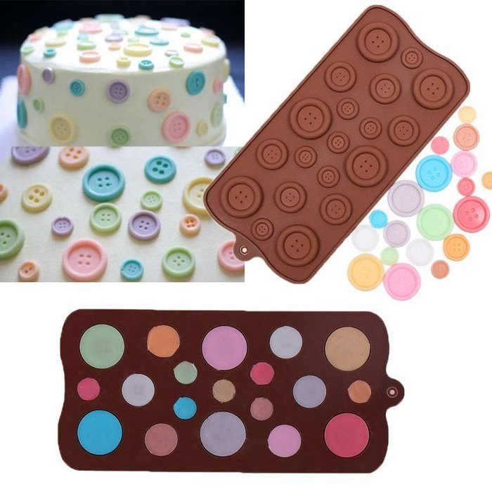 PYD Mini Muffin Pans Cakes and Cupcakes Mold Non Stick Bread Chocolate Jelly Candy Baking Mould Tulip Shape N5