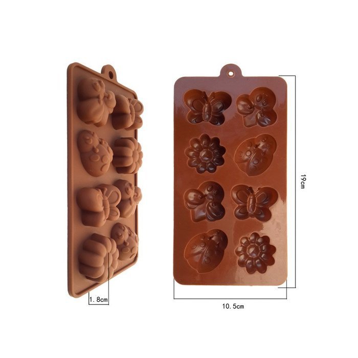 PYD Mini Muffin Pans Cakes and Cupcakes Mold Non Stick Bread Chocolate Jelly Candy Baking Mould Tulip Shape N6