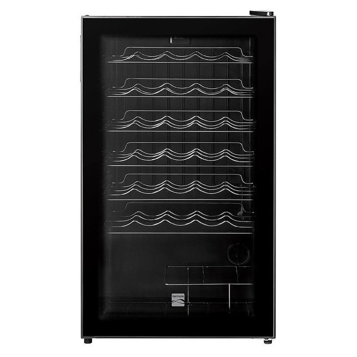 Kenmore 33-Bottle Wine Chiller - Black