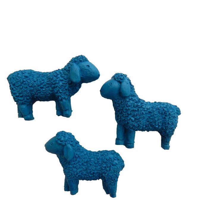 Silicone Molds Sheep 3 PCS Decorating Fondant Gompaste M4742 By Ok Molds