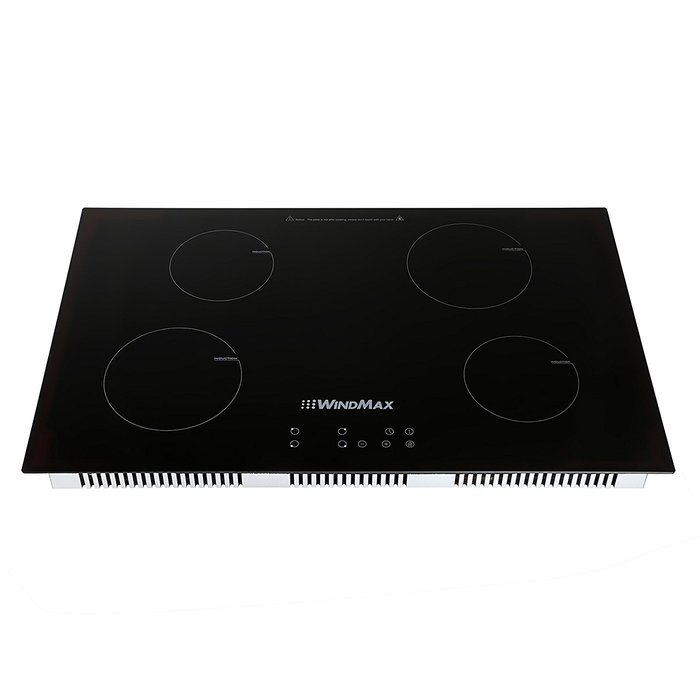 Windmax 31.5" Induction Hob 4 Burners Stove Cooktops Glass Plate Electric Cooker N2