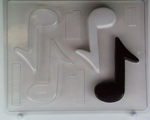 Music notes, plain AO031 All Occasion Chocolate Candy Mold