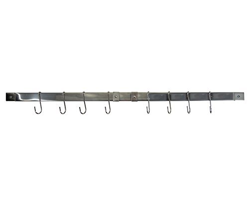 Range Kleen CW6012 Stainless Steel Pot Rack Expanding Bar, Silver