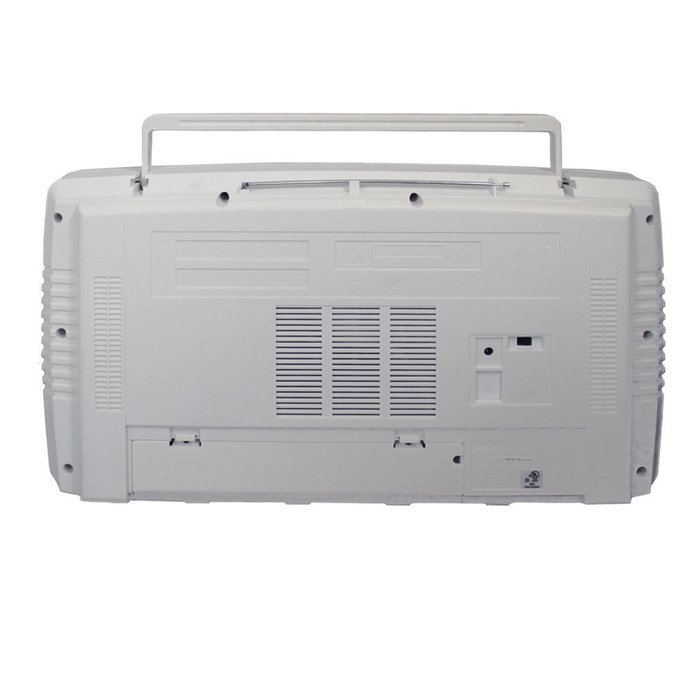 Lasonic High Performance Ghetto Blaster Music System with Bluetooth- White N2