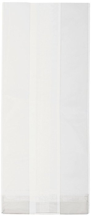 Oasis Supply Gusset Cello Bags, 3.5 X 2.25 X 8.25-Inch, Clear