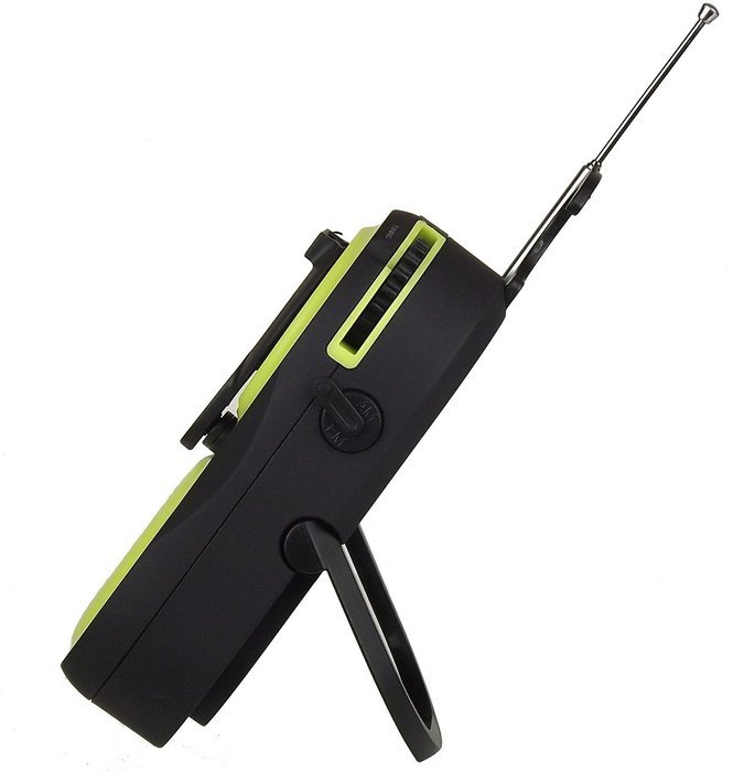 Kaito KA-220 Wind-up Dynamo Rechargeable Emergency AM/FM Shower Radio, IP44 Waterproof N2