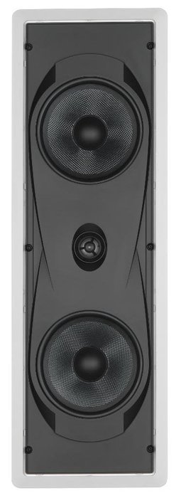 Yamaha Custom Easy-to-install In-Wall Flush Mount 2-Way 150 watts Natural Sound Speaker (Set of 4) with 1" Titanium... N5
