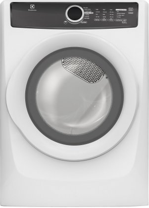 Electrolux White Front-Load Laundry Pair with EFLW417SIW 27" Washer and EFMG417SIW 27" Gas Dryer N3