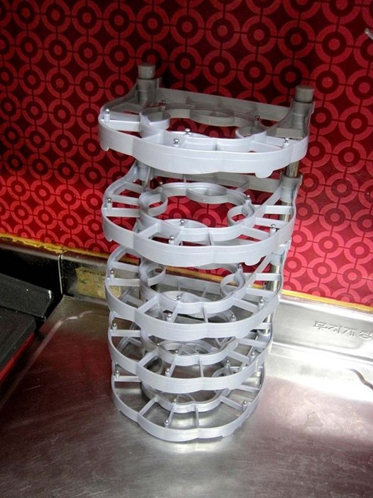 New Pan and Pot Organizer Rack Multi Uses Kitchen Rack Frying Pan Stand Holder N7