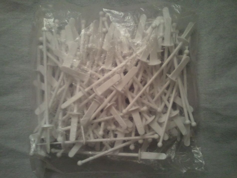 Bake Pop 5911 Plastic Sticks 5 Inches for Candy, Lollipops & Bake Pops (100) N2
