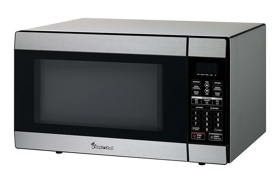 Magic Chef Mcd1811St 1.8 Cubic-Feet 1100-Watt Stainless Microwave with Digital Touch