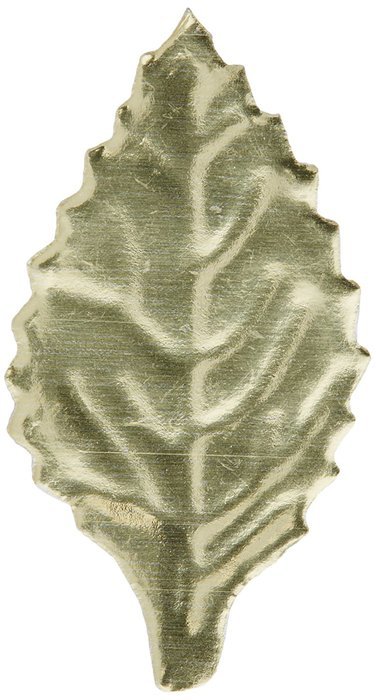 Oasis Supply Metallic Cupcake/Cake Decorating Leaves, 1-1/2-Inch, Gold, Set of 30