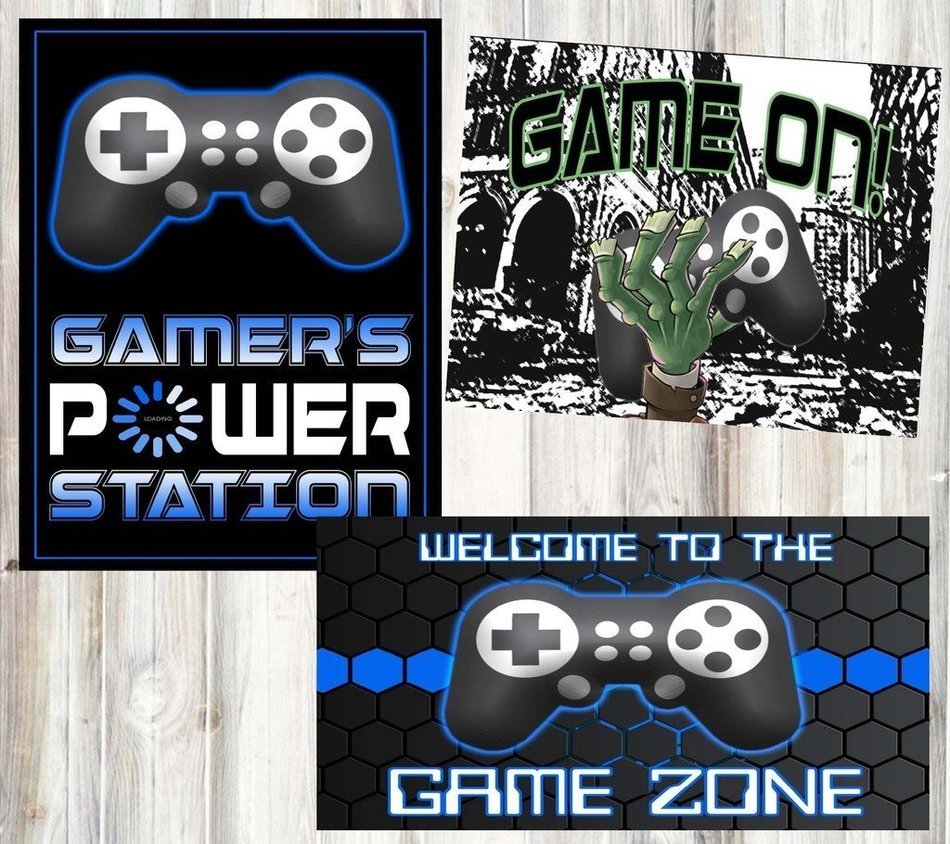Video Game Themed Party Supplies for Your Gamer (Invitations) N3