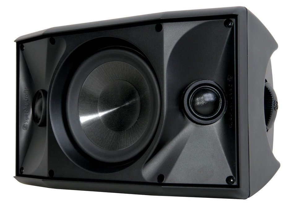 SpeakerCraft OE DT6 One - Outdoor Elements Dual Tweeter Series - Each (Black) N2