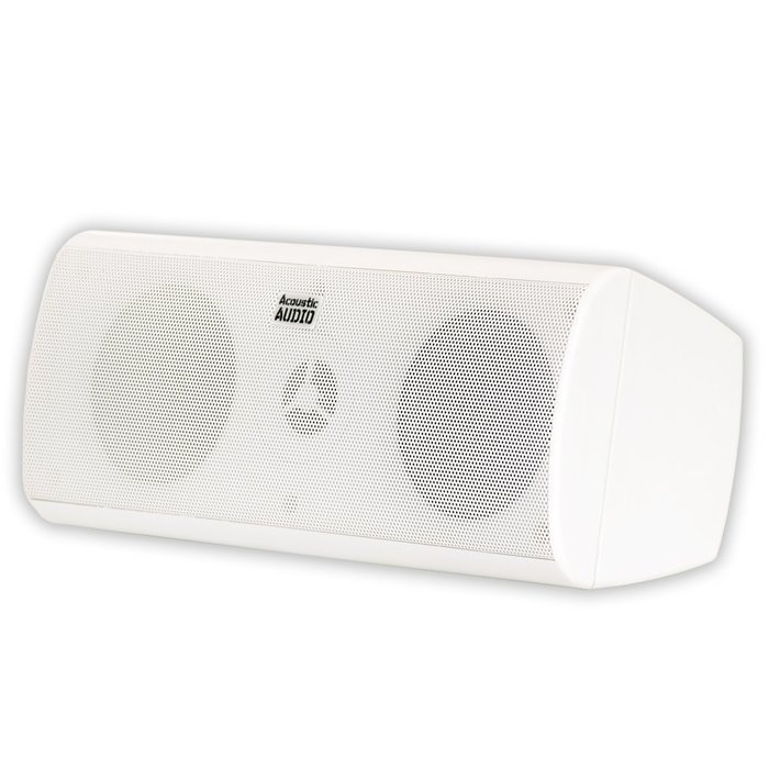 Acoustic Audio AA40CW Center Channel Speaker (White) N20