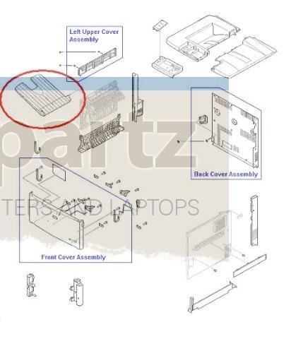 Hp Laserjet 9500 Rb2-5690-000cn Face Up Delivery Tray