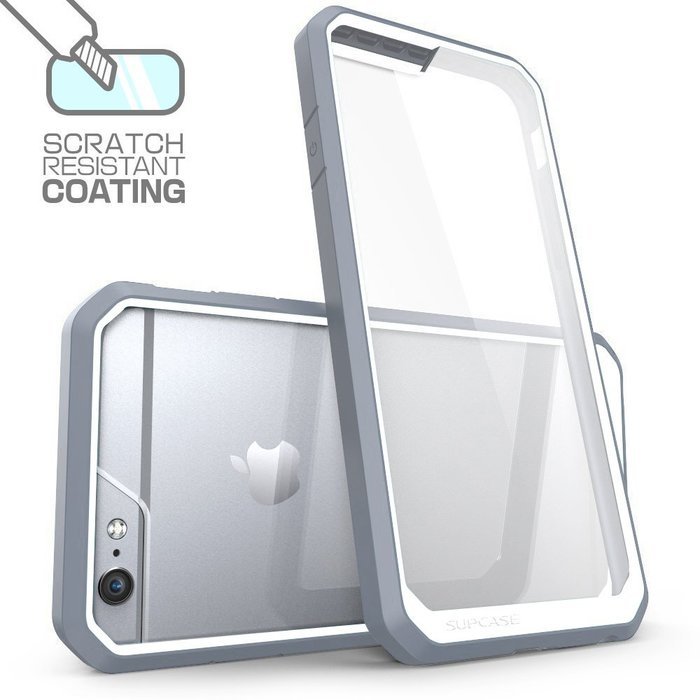 iPhone 6 6S TPU Case,TYoung(TM) 2 in 1 Set Soft TPU Flexible Silicone Frame + Transparent Clear Hard PC Back [... N5
