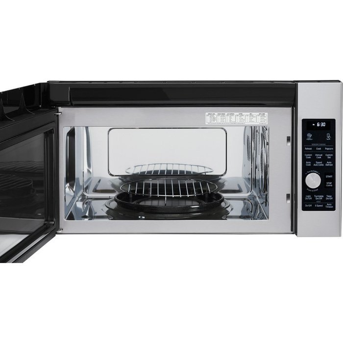 LG LSMC3086STStudio 1.7 Cu. Ft. Stainless Steel Over-the-Range Microwave