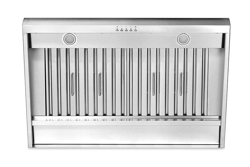 Thorkitchen HRH3606U HRH3606 36" Under Cabinet Range Hood with 900 CFM Push Control, Stainless Steel N3