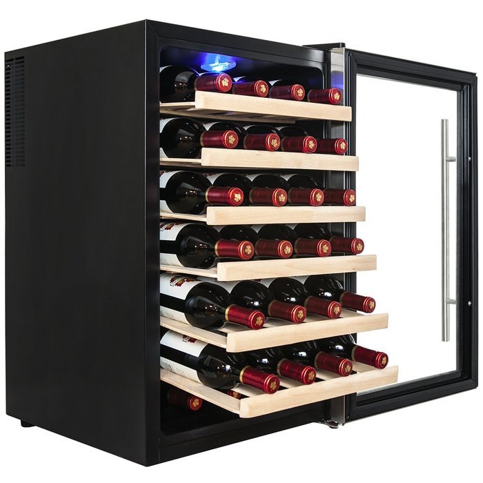Firebird New Thermoelectric Quiet Operation Wine Cooler Cellar Chiller Refrigerator (28 bottles) N3