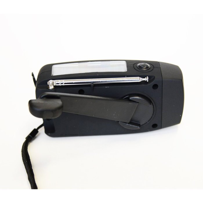 iRonsnow IS-088 Dynamo Emergency Solar Hand Crank Self Powered AM/FM/NOAA Weather Radio, LED Flashlight, Smart... N33