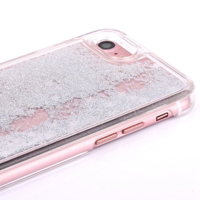 iPhone 7 2016 Bling Case,IKASEFU Creative 3 Layer Glitter Skin+Tpu+PC Glorious Silicone Bumper Case Cover for... N3