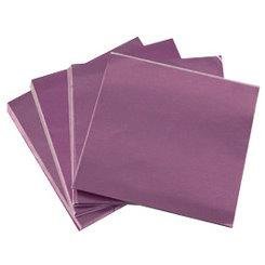 6 X 6" Lavender Foil Candy Wrappers by Confectionery House