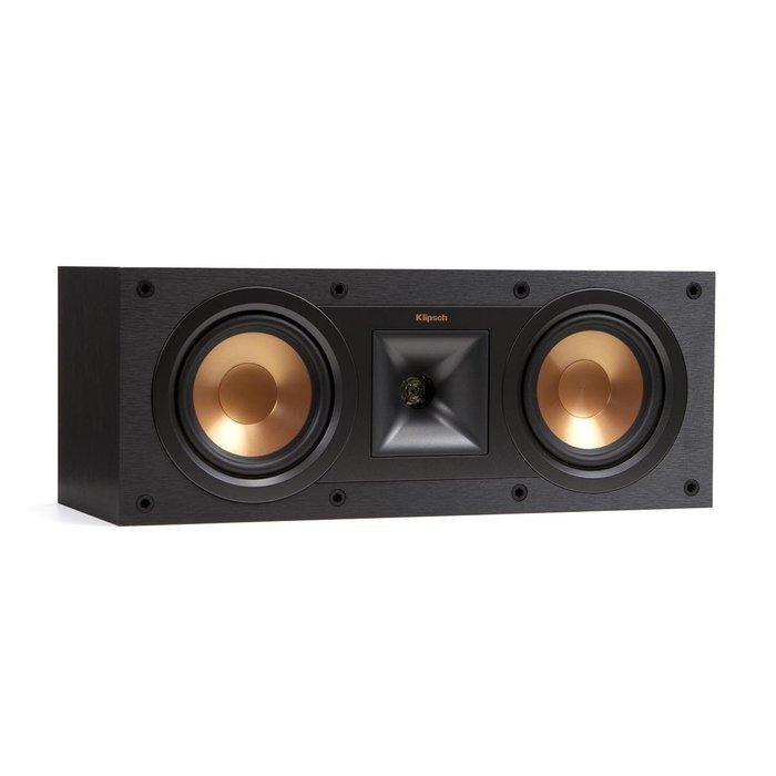 Klipsch R-26F Reference Floorstanding Speakers with R-25C Center Speaker (Black) N4