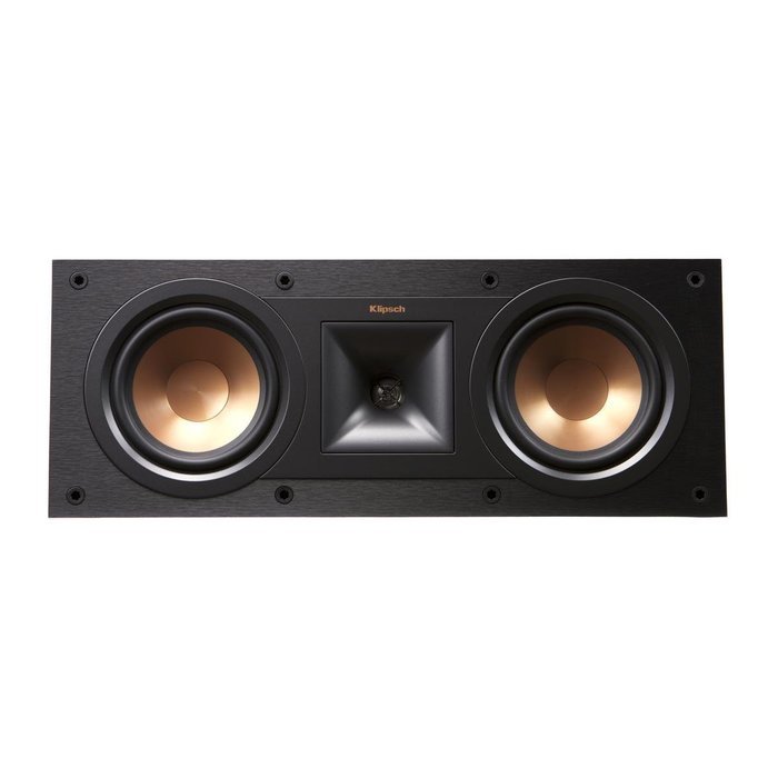 Klipsch R-26F Reference Floorstanding Speakers with R-25C Center Speaker (Black) N5