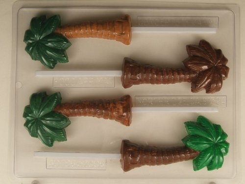 Palm Tree Lollipop AO186 All Occasion Chocolate Candy Mold