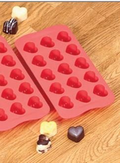 Candy Making Bundle with Heart / Round Candy Molds and "The Sweet Book of Candy Making" N2