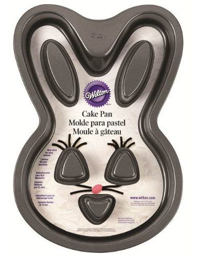 Wilton 2105-0819 Bunny Non-Stick Cake Pan- Discontinued By Manufacturer