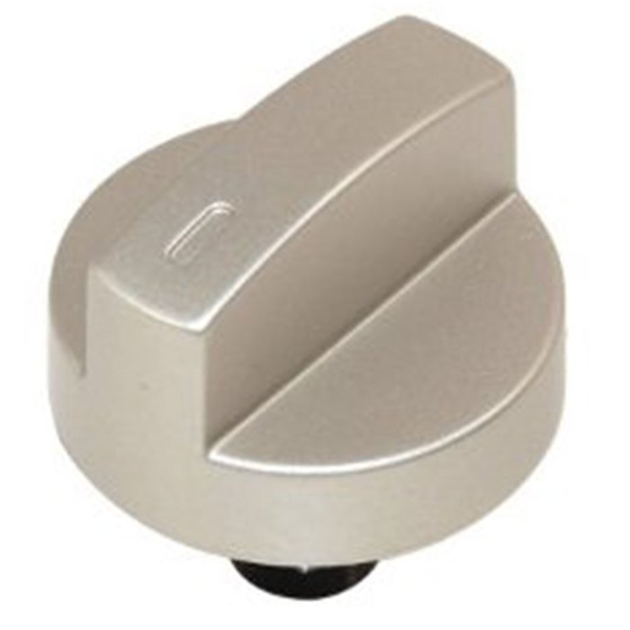 Beko BA51NESP Oven Cooker Hob Control Knob Switch (Silver) N2