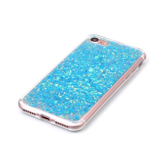 iPhone 7 2016 Bling Case,IKASEFU Creative 3 Layer Glitter Skin+Tpu+PC Glorious Silicone Bumper Case Cover for... N11